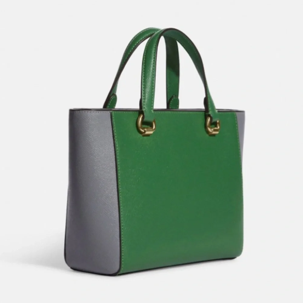 NWT💃Coach Alice Satchel In Colorblock - Picture 9 of 13